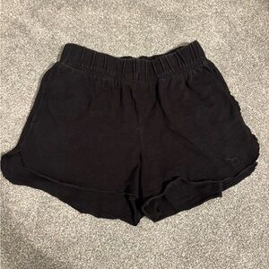 PINK Victoria's Secret Black Athletic Shorts